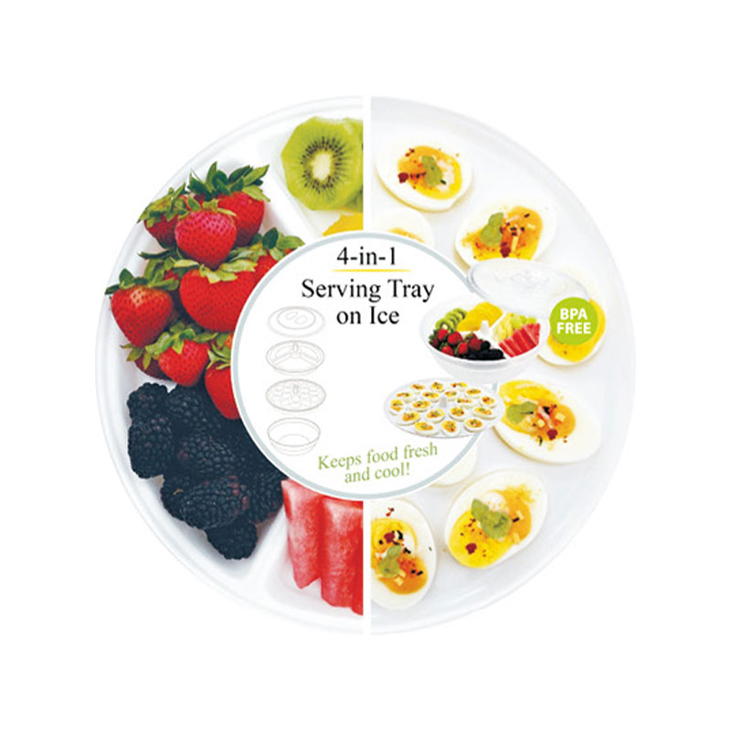 Plateau de service 4 en 1 sur glace